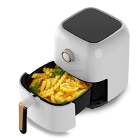 Aifa petit appareil de cuisine nouveau 2.6L airfryers panier antiadhésif multi-usage Smart noir 4 litres Air Fryer 3.5L