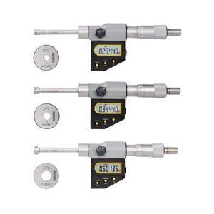 Micromètre intérieur à trois points en carbure pour mesurer les surfaces, avec tige d'extension de 6 pouces - Product Image 6