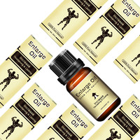 Huile Essentielle Pure et Naturelle à Base de Plantes pour Homme, Massage Agrandissant, Sans Additifs