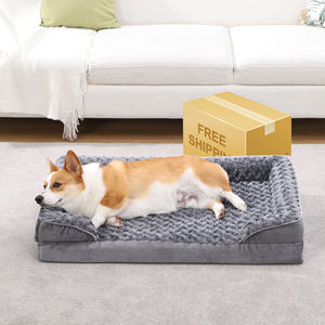 Fábrica al por mayor Gran oferta Spot Stock lavable a prueba de masticación lavable lujo ortopédico perro sofá cama para mascotas para perros grandes - Product Image 1