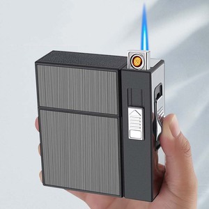 <span class=keywords><strong>2025</strong></span> người đàn ông đa chức năng 3-in-1 nhựa thuốc lá trường hợp xăng tùy chỉnh logo điện dual-sử dụng Windproof Tungsten nhẹ hơn - Product Image 5