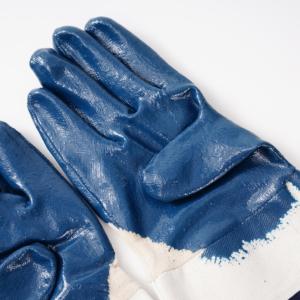 Gants en nitrile épais résistants à l'huile et aux produits chimiques, adhérence sécurisée, livraison rapide, usage industriel intensif - Product Image 2