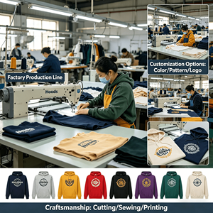 Sudaderas Extra Grandes Premium con Bordado 3D de Fuente Artística Personalizada del Fabricante, Sudaderas para Hombre y Mujer - Product Image 5