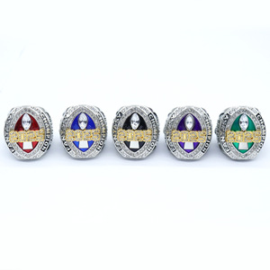 Nouvelle bague de championnat de football FFL Dream 2025 2026, bijoux sportifs en alliage de rugby de haute qualité à bas <span class=keywords><strong>prix</strong></span>, best-seller - Product Image 1