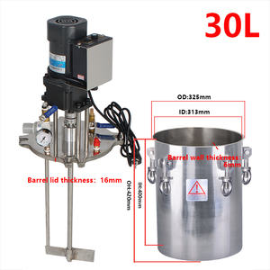 <span class=keywords><strong>Yakoo</strong></span> |   Réservoir sous pression en acier inoxydable 304 de 30 L, 120 W, avec moteur d'agitation, pression maximale de 0,5 MPa, garantie 1 an, -20 à 180 - Product Image 3