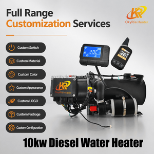 Calentador de Motor OkyRie para Gasolina y Diésel, Bomba de Agua para Camiones, 12V 24V 10KW, Calentador de Refrigerante con Temporizador de <span class=keywords><strong>7</strong></span> Días y 1 Año de Garantía - Product Image 4