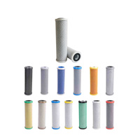 Cartouche de filtre à sédiments PP 5 microns à soufflage fondu pour filtration de l'eau au prix de gros