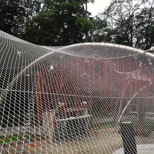 Stainless steel 304 simpul kandang burung kelambu unggas netting kebun binatang tali jala kawat