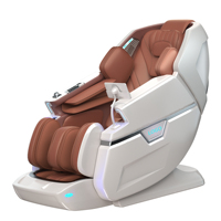 OEM-Fabrik C69 High-End 4D Smart Chip Zero Gravity 6D Massagesessel Premium Intelligente KI-Sprachsteuerung Tragbarer Ganzkörpermassagesessel