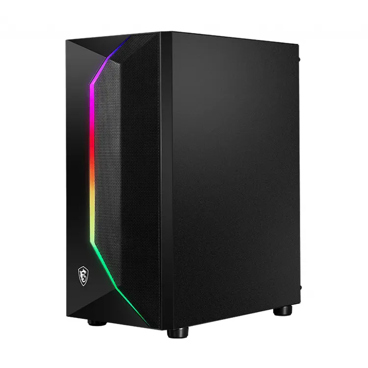 Msi Mag Vampiric 100R Mid-Tower Case Voor Desktop Compute Ondersteuning Atx/Micro-Atx/Mini-itx Form Factor