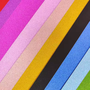 Vente en gros de Offre Spéciale d'emballage d'art en papier pailleté multicolore taille personnalisable auto-adhésif bricolage artisanat - Product Image 1