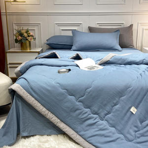 <span class=keywords><strong>Couette</strong></span> d'<span class=keywords><strong>hiver</strong></span> en laine de Polyester, vente en gros, velours chaud de luxe, hôtel blanc - Product Image 6