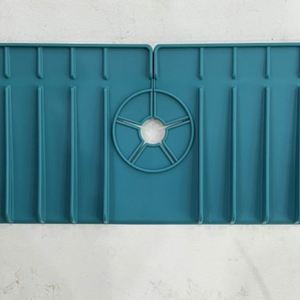 Tapis anti-éclaboussures pour évier de cuisine, tapis anti-éclaboussures en silicone derrière le robinet pour évier de cuisine tapis d'égouttage pour évier de salle de bain - Product Image 6