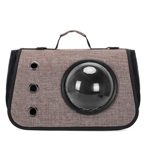 Mochila Portátil Plegable Multifuncional para Mascotas, Transpirable, Tipo Cápsula Espacial, de un Solo Hombro, para Perros y Gatos - Product Image 5