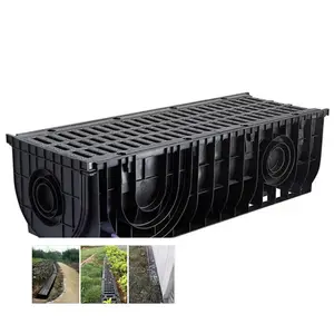 New Innovation Drainage Channel Rain Water Drainage Ditch Underground Engineering Plastic Sewer Gutter