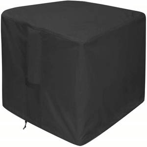 Square Gas Fire Basin <b>Cover</b> <b>Waterproof</b> and Durable Weatherproof <b>Furniture</b> <b>Cover</b> for Fire Tank Fire Basin Sleeve - Product Image 1