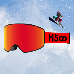 הטוב ביותר סין מפעל ללא מסגרת hd עדשת אופנה גברים אישה skidglasogon סנובורד משקפי שלג משקפיים סקי משקפי - Product Image 5