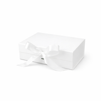 Boîte cadeau pliable en carton tricolore de luxe, très vendue, avec fermeture magnétique