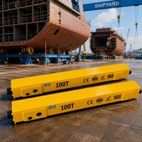 Ensemble de chariot d'extrémité de grue portique Marque Elk Capacité 100T Portée 20m Classe de travail A3-A5 Garantie 2 ans pour la construction extérieure