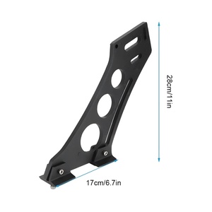 Supports de fixation universels en alliage d'aluminium CNC pour aileron arrière de voiture, compatibles avec la plupart des <span class=keywords><strong>SUV</strong></span>, coupés et fourgonnettes - Product Image 3