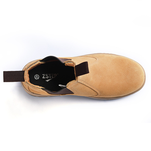 Chaussures de sécurité SUNLAND sans lacets, chaussures de soudage de sécurité pour soudeurs, chaussures de sécurité en cuir pour entrepôt - Product Image 4