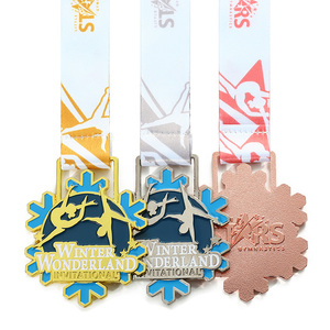 Médailles de compétition OEM personnalisées avec logo, en métal, effet pailleté, émail, pour danse, patinage artistique, <span class=keywords><strong>gymnastique</strong></span> latine, médailles de récompense Fiesta - Product Image 5