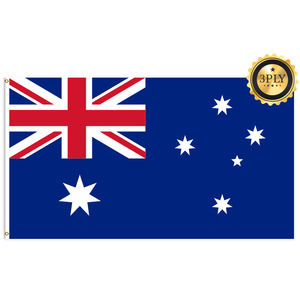 批发3x5在澳大利亚转换三层国旗68D和100D聚酯定制所有国旗快速运输 - Product Image 3