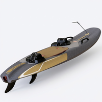 Nouveauté 2026 : Planche de surf électrique JETFLY JF04, puissance 15KW, vitesse rapide 60KM/H, planche à jet EPP avec certification CE et MSDS
