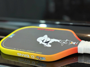 ไม้พายพิคเคิลบอลระดับมืออาชีพ EAVX Gen 4 ไร้ขอบ ขนาด 16 มม. ผิวคาร์บอน T700 โครงไฟเบอร์กลาส แกนรังผึ้ง รับผลิตแบบ OEM ODM จำหน่ายจำนวนมาก - Product Image 1