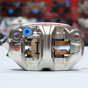 Pour GP4-MS100 Étrier radial léger à quatre pistons opposés haute performance de conception biomimétique à aileron de requin de 100 mm pour - Product Image 6