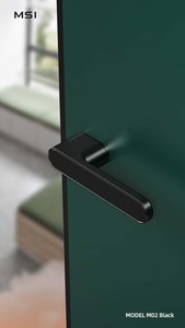 Moderna serratura muta monocilindrica chiave nascosta e <span class=keywords><strong>porta</strong></span> di emergenza del buco della serratura che si apre lo stesso colore dell'installazione della vite del pannello - Product Image 3