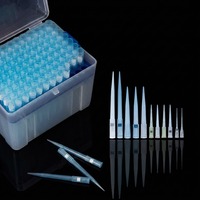 Embouts prolongés stériles filtrés en PP certifiés CE 1000 µL pour micropipette monocanal