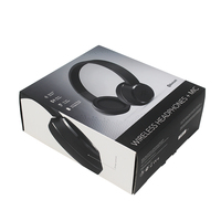 Boîte d'emballage de casque sans fil avec logo personnalisé Design de mode pour les produits électroniques gaufrage impression par stratification mate