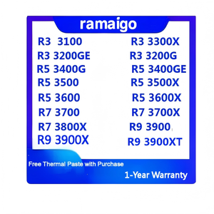 Processeurs R3 3300X 3100 3200GE 3200G R5 3500 3500X 3600 3400G 3400GE 3600X R7 3700 3700X <span class=keywords><strong>3800X</strong></span> <span class=keywords><strong>R9</strong></span> 3900 3900X 3900XT - Product Image 2