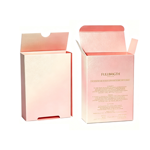 Customized Logo Reverse Truck <b>Box</b> Personalized Design Folding Unit Carton Print Eco Friendly Kraft Paper Cosmetic Packaging <b>Box</b> - Product Image 1