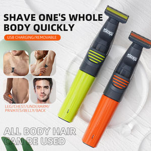 Cortadora de pelo eléctrica inalámbrica para hombre, máquina de afeitar para el cuerpo, para cortar el pelo, impermeable, profesional - Product Image 4