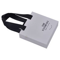 Ensemble de boîtes à bijoux en papier avec logo personnalisé imprimé, emballage de luxe pour collier pendentif avec tiroir blanc, boîtes à bijoux en carton, pièces