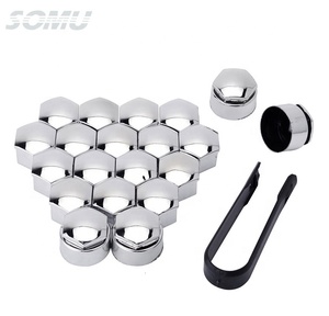 Enjoliveurs de moyeu de roue pour <span class=keywords><strong>Audi</strong></span> 16 Pcs 17mm Ecrou 4 Pcs - Product Image 2