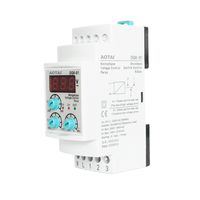 Relais de contrôle de tension miniature DGK-01 AC220V, protection monophasée contre les surtensions et les haute tensions, faible puissance