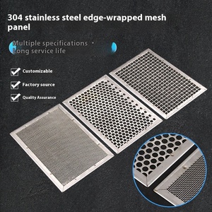 Tùy Chỉnh 304 Thép Không Gỉ Cạnh Lọc Lưới Cho Vuông Lọc Dầu Cho Bể Cá Chất Thải & Cạnh Lưới Bộ Lọc Không Khí - Product Image 6