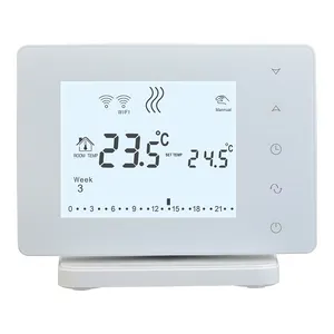 touch screen Beok new table stand wireless wifi gas boiler thermostat