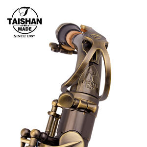 Saxophone alto en laiton au design vintage avec finition bronze antique, finition laquée, embouchure réglable en PMMA <span class=keywords><strong>pour</strong></span> débutants et performances - Product Image 4