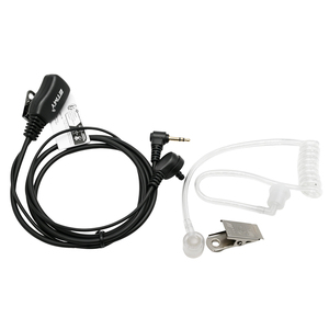 Écouteur auriculaire à tube acoustique à broche unique ETMY ET-ER209 pour talkie-walkie de sécurité T60, avec PTT intégré pour conduit d'air - Kit usine - Product Image 1