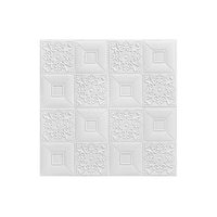 Autocollant en vinyle de décoration de maison, autocollant mural en mousse 3D de différentes couleurs