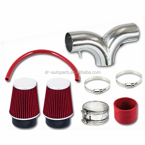 Ngắn Ram <span class=keywords><strong>Air</strong></span> <span class=keywords><strong>Intake</strong></span> Kit + Bộ Lọc Màu Đỏ Phù Hợp Cho 01-04 Corvette <span class=keywords><strong>C5</strong></span> 5.7L V8 Kép Twin - Product Image 4