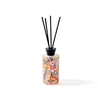 Diffuseur d'huiles essentielles coloré en verre, longue durée, écologique, diffuseur à bâtonnets, parfum sans flamme, ambiance premium pour la maison