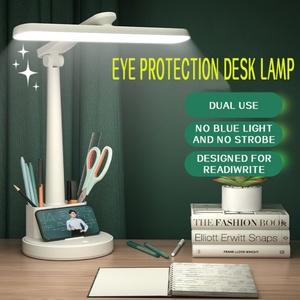 Lámparas de Escritorio Personalizadas al por Mayor con Portalápices, Lámparas de Sala de Estar para Estudiar - Product Image 4