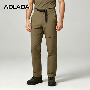 <span class=keywords><strong>Pantalon</strong></span> de Jogging Cargo Personnalisé, Coupe Large, Coton Lourd, Essentiels de Qualité, Très Vendu pour Hommes - Product Image 3