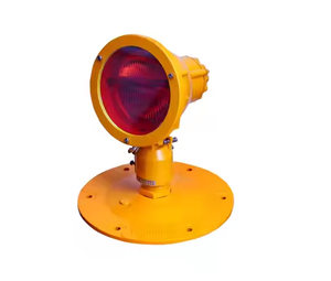 Luz LED de extremo de pista de aproximación/umbral unidireccional elevada, luces de obstrucción de aviación compatibles con ICAO/FAA/IEC halógenas de 6.6A - Product Image 1