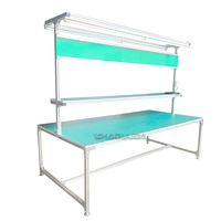 Tables d'assemblage multifonctionnelles robustes pour les travaux de précision électronique, garantie 1 an, fabriqué en Chine